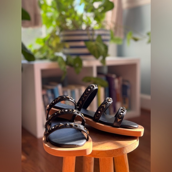 Frye // Faye Studded Slides new in box - Picture 4 of 10